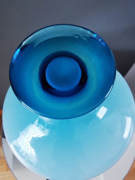 Image 1 of Empoli Glass Vase Italy Toscany, jaren 60