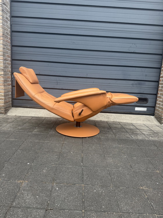 Image 1 of 2x Jori Fellini relax Medi Mono-move Cognac leather pillow