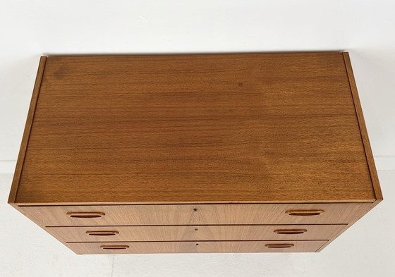Teak fineren vintage ladekast – Ladekasten, Mid Century Modern (photo 8 of 12)