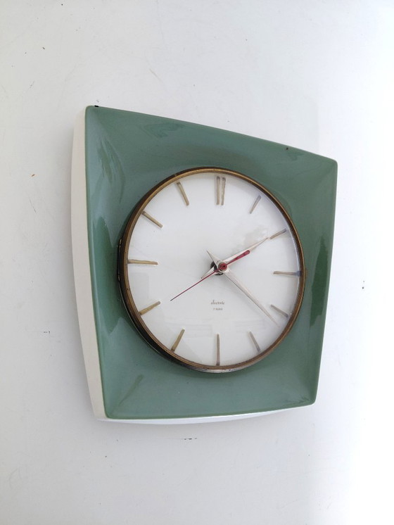 Image 1 of Sixties kitchen clock electric mod 7805G