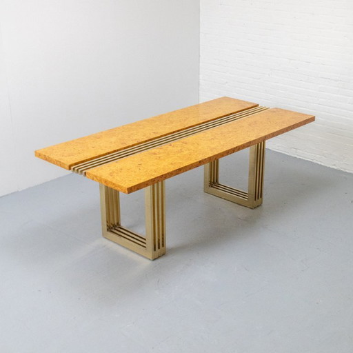 Tavolo da pranzo G. Gorgoni per Fratelli Turri anni '70