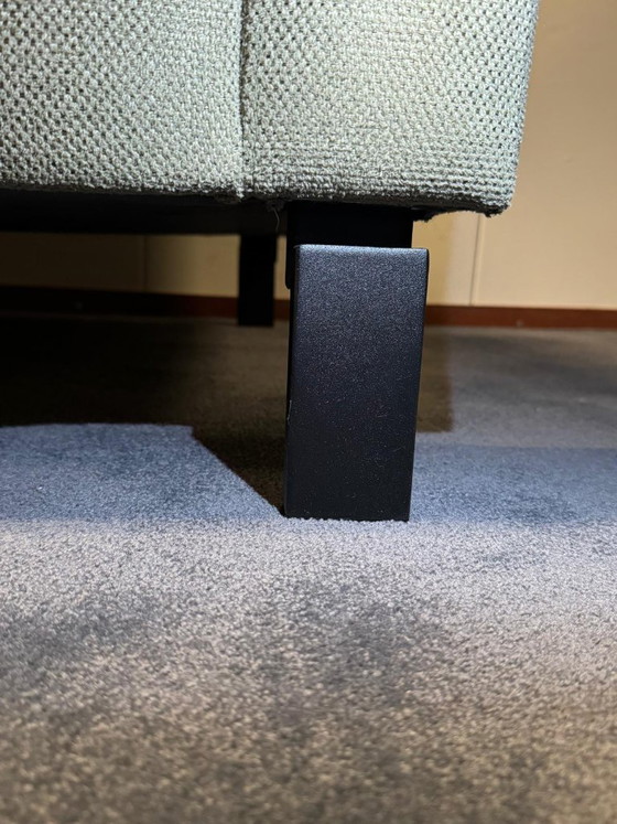 Image 1 of Divano Musterring a 2 posti con pouf (verde)