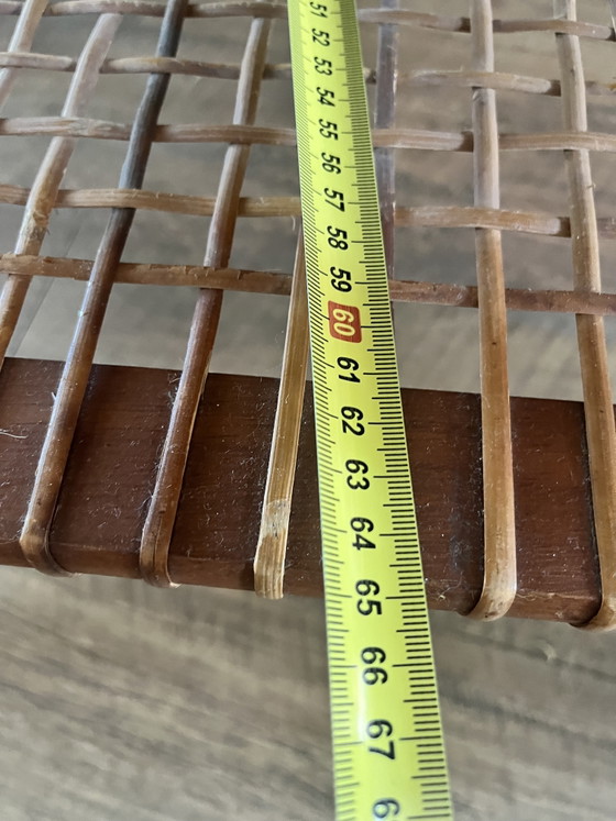 Vintage Louis van Teeffelen coffee table – Rattan, Wood (photo 13 of 13)