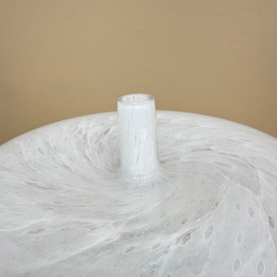 Image 1 of Vintage Eickmeier vintage glass table lamp apple shaped , 1970s