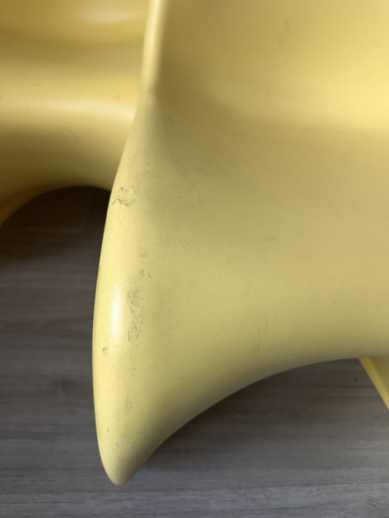 Image 1 of 2x Vitra Panton Designstühle