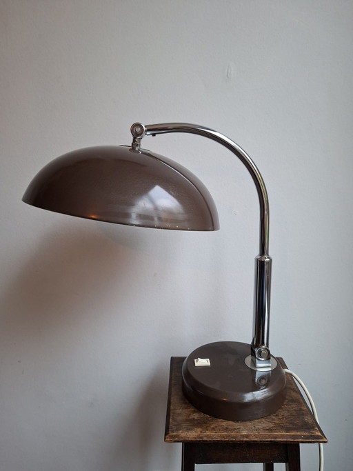 Rare Lampe de Bureau Hala Zeist '144' – 1ère Génération – Mise à Niveau LED