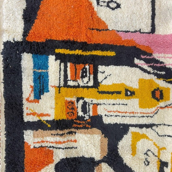 Authentiek handgeweven Berber Marokkaans tapijt 200cmx300cm – Vloerkleden en tapijten, Wool (photo 5 of 7)