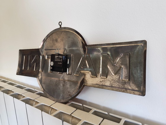 Image 1 of Vintage Martini metalen bord/klok