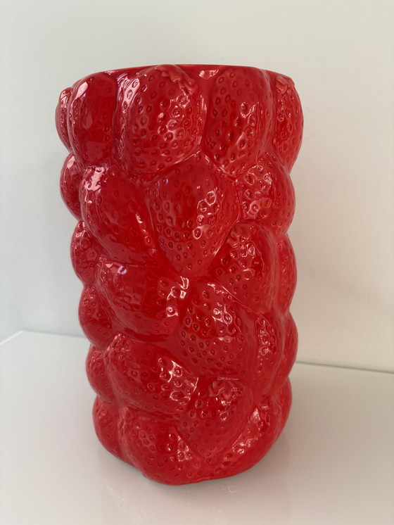 Image 1 of Strawberry vase