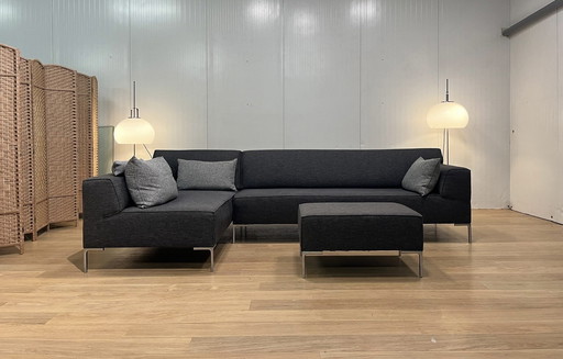 Divano angolare Bloq + sgabello Design on Stock – NP: € 7.500