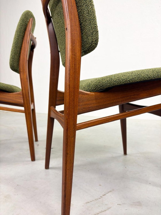 Image 1 of Set of 'Milan' dining chairs by Louis van Teeffelen for Wébé