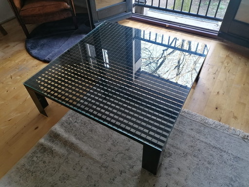 Steel Coffee Table - Industrial Design