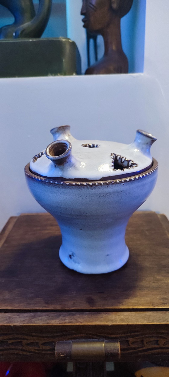 Image 1 of Rana fiore firmata La Hulotte de Jeanne e Norbert Pierlot.