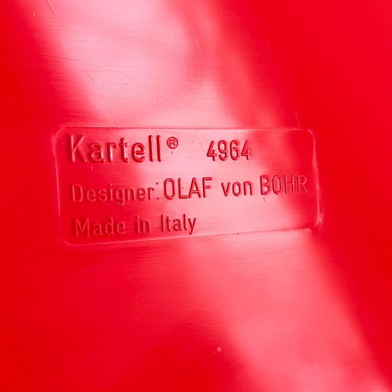 Image 1 of Cassettiera multicolore a 4 cassetti modello 4964 di Olaf Von Bohr per Kartell, anni '70