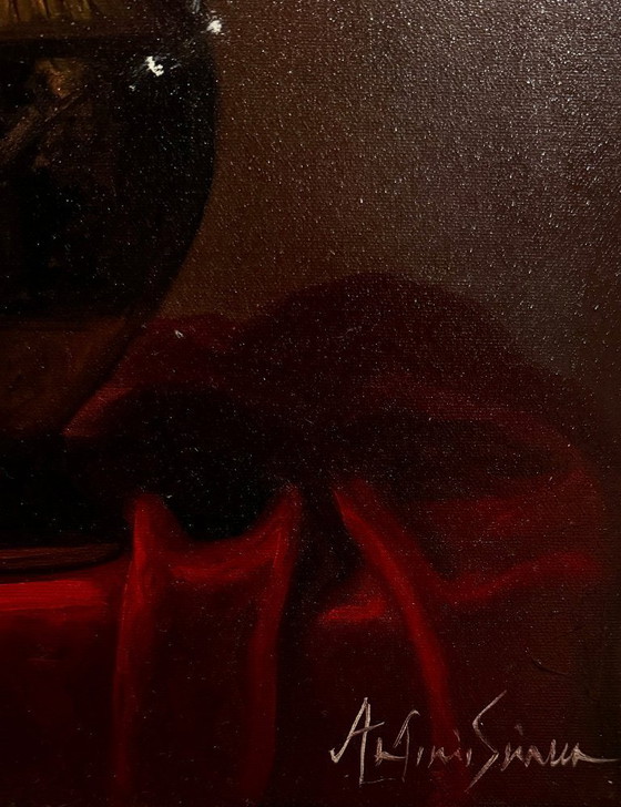 Image 1 of Antonio Sciacca Painting Signed