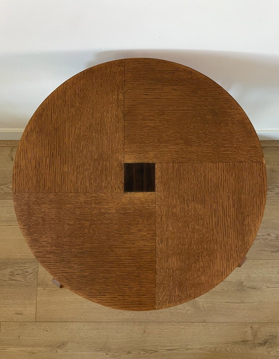 Amsterdam School side table, 1920s – Wood (photo 6 of 8)