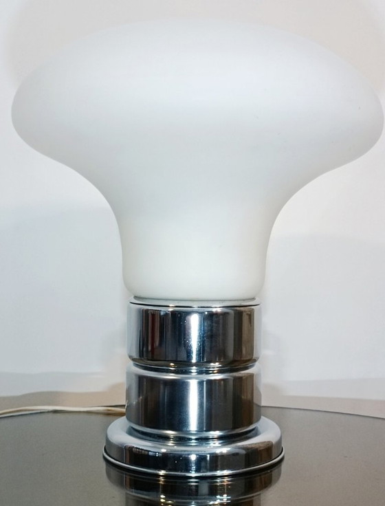 Mushroom Lamp Space Age Murano Italy 1970s – Table lamps, Murano Glass (photo 2 of 9)