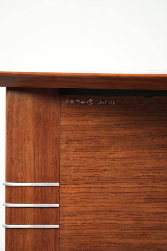 Image 1 of Tavolino/tavolino laterale di lusso dal design triangolare, in stile Art Déco, della serie Decoforma, firmato Schuitema.