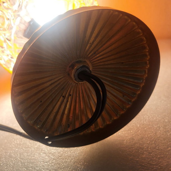 Image 1 of Vintage midi century table lamp, space age