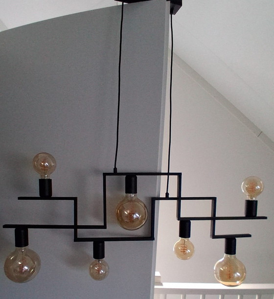 Image 1 of Pendant Lamp Verdoejo Pendant Lamp ✓ Black ✓ Industrial, Retro, Vintage ✓ E27 - Verdoejo Pendant Lamp