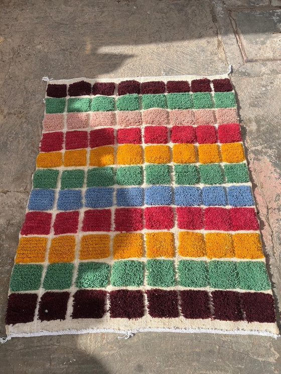 Image 1 of Alfombra bereber de lana multicolor 270cmx170cm