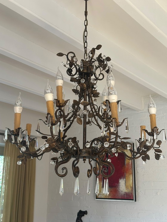 Lampadario in bronzo in stile fiorentino (photo 2 of 5)