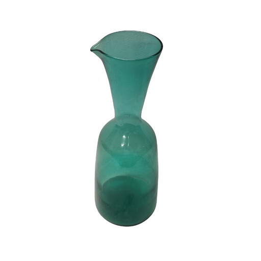 Caraffa per acqua verde vintage