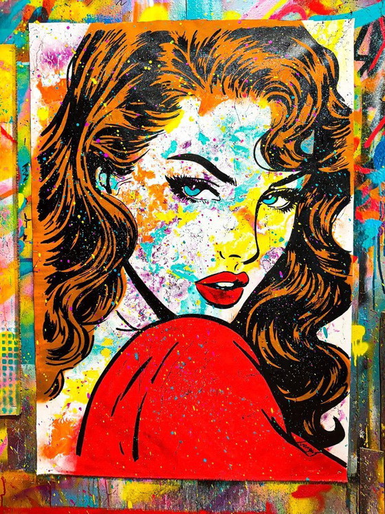 Image 1 of GONGAS - Seduction Mood XL - Artist canvas
