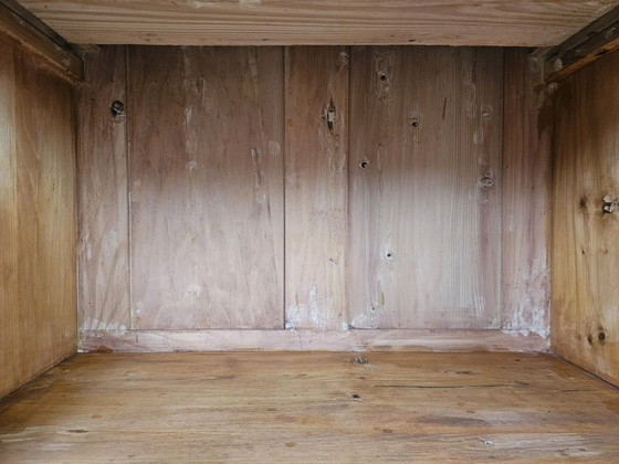 Image 1 of Art Decò sideboard in mahogany feather with marble top
