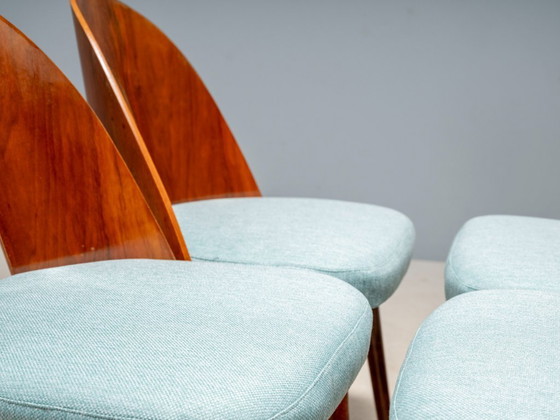 Image 1 of Antonín Šuman stoelenset, Tatra Nábytok, Tsjechoslowaaks ontwerp, jaren 60