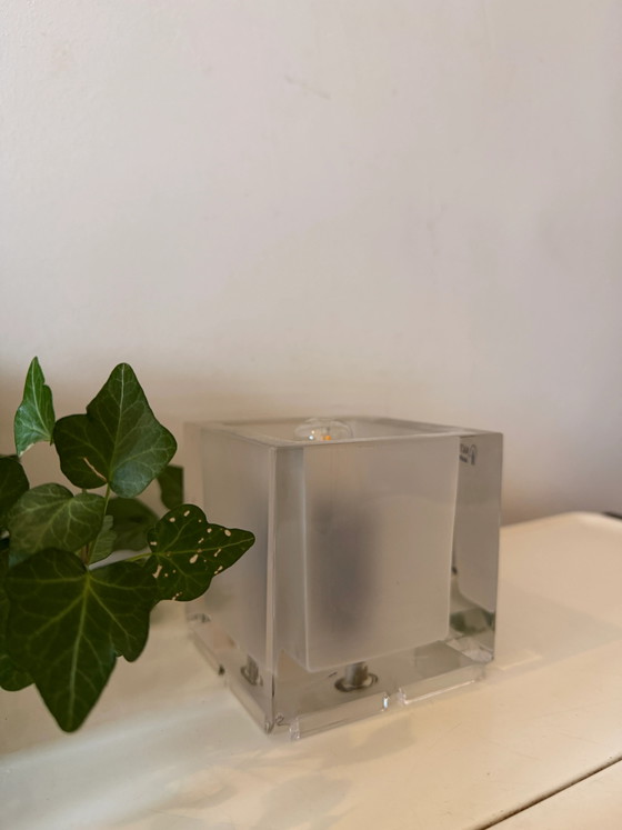 Nachtmann Ice Cube 70er Tischlampe – Tischlampen, Glass (photo 2 of 5)