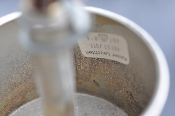 Image 1 of Lustre Kaiser en verre dépoli neige