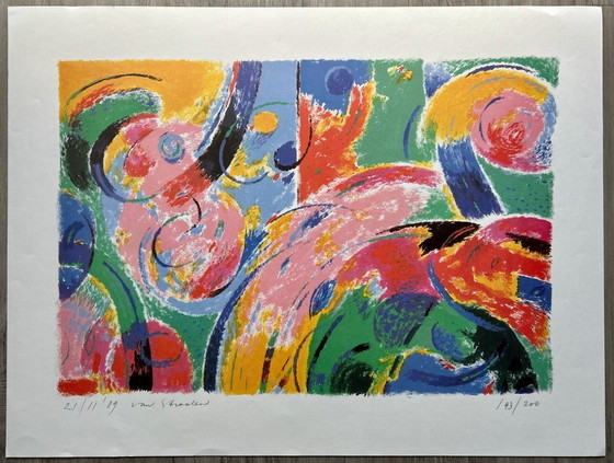 Image 1 of Zeefdruk Frans van Straalen