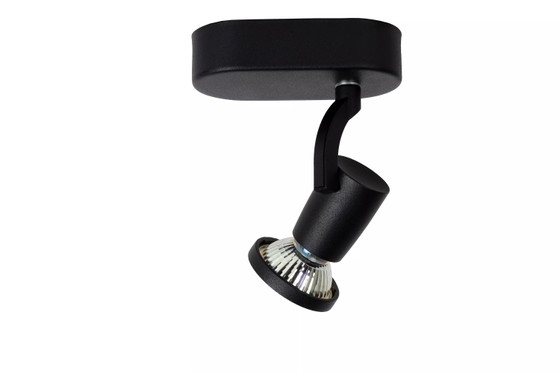 Lucide JASTER-LED Ceiling Spotlight – LED GU10 1x5W 2700K Black – Spot lights (photo 3 of 3)