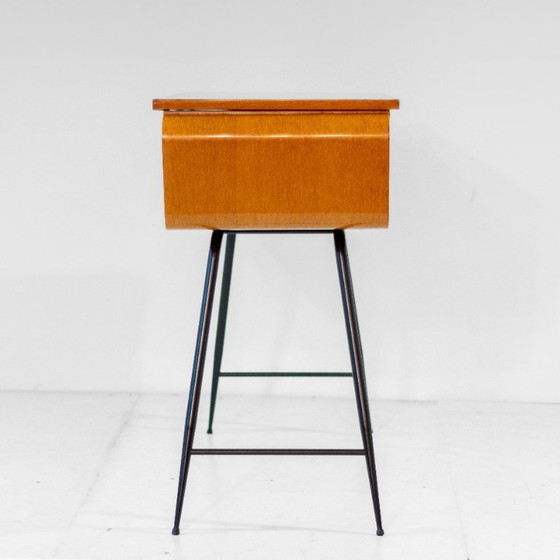 Image 1 of 1x 1960s Singer Console Table