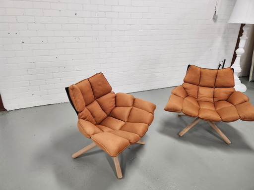 B&B Italia - Poltrona girevole Husk di Patricia Urquiola – draaistoelen, Other, Modern (photo 2 of 7)