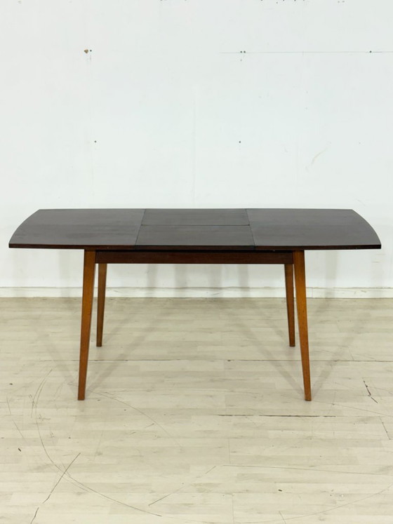 Image 1 of Mid-Century Dining Table / Vintage Extendable Table / 1960s Kitchen Table