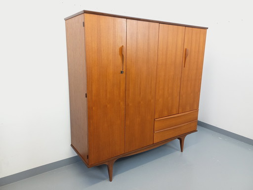 Scandinavian-style teak wardrobe from the 60s