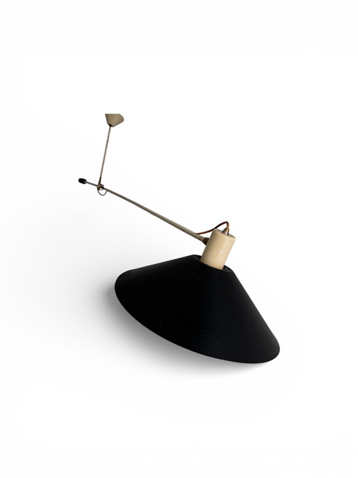 JJM Hoogervorst Anvia counter balance ceiling lamp Holland mid 1950