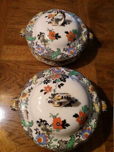 Image 1 of 43 pièces 19ème Nouveau Chantilly Century Style Doulton RN 537783