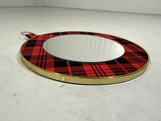 Tartan Wall Mirror 1960s – Textile (photo 5 of 7)