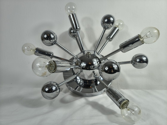 Image 1 of Lámpara de pared/techo Sputnik - Diseño de la era atómica