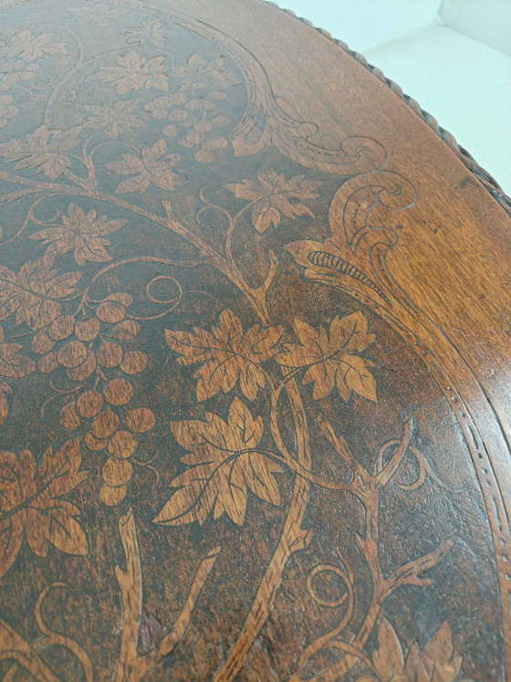 Image 1 of Black Forest Center Table by Matthijs Horrix for Horrix The Hague, 1890s