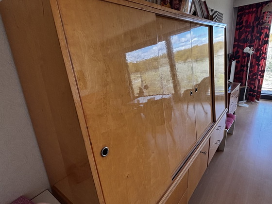 Image 1 of Original vintage buffet cabinet