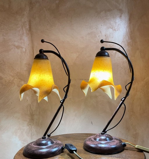Pair of Vintage Lamps