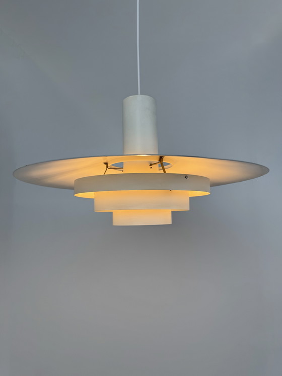 Image 1 of Lampe à Suspension XXL Karlebo par Skaarup & Jespersen pour Fog & Mørup, Danemark, 1970s