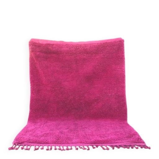 Wollen vloerkleed 2.4/1.6m roze