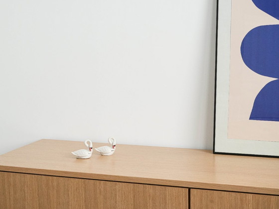 Image 1 of Porseleinen zwanendoos, jaren 60, gemaakt in Europa.