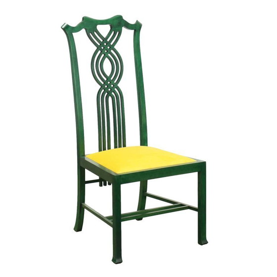 Image 1 of Giorgetti Chair from the 1980s