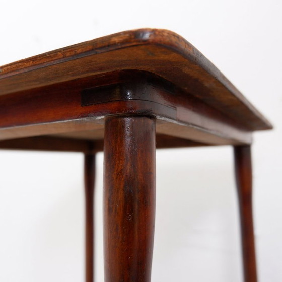 Image 1 of Table d'appoint Art Nouveau en bois courbé n° 960 par J&J Kohn - Années 1920